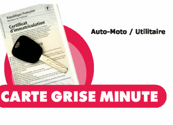 carte grise minutes