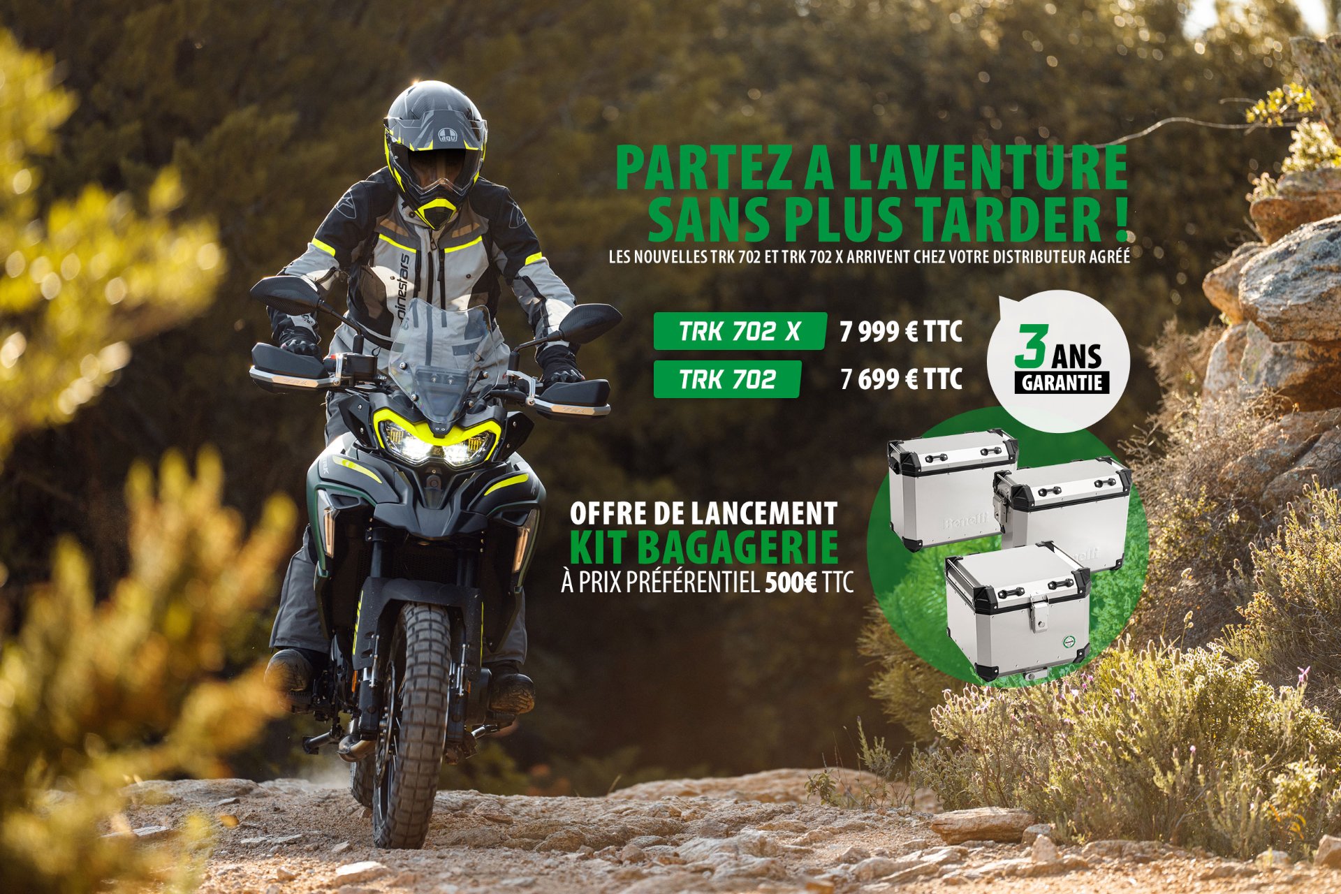 benelli trk 702 promo